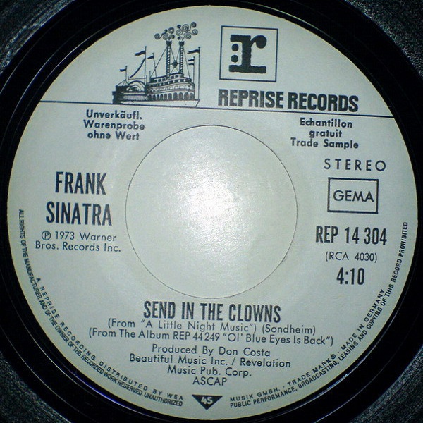 Frank Sinatra - Send In The Clowns - JAZZRADIO.com - Enjoy Great Jazz Music