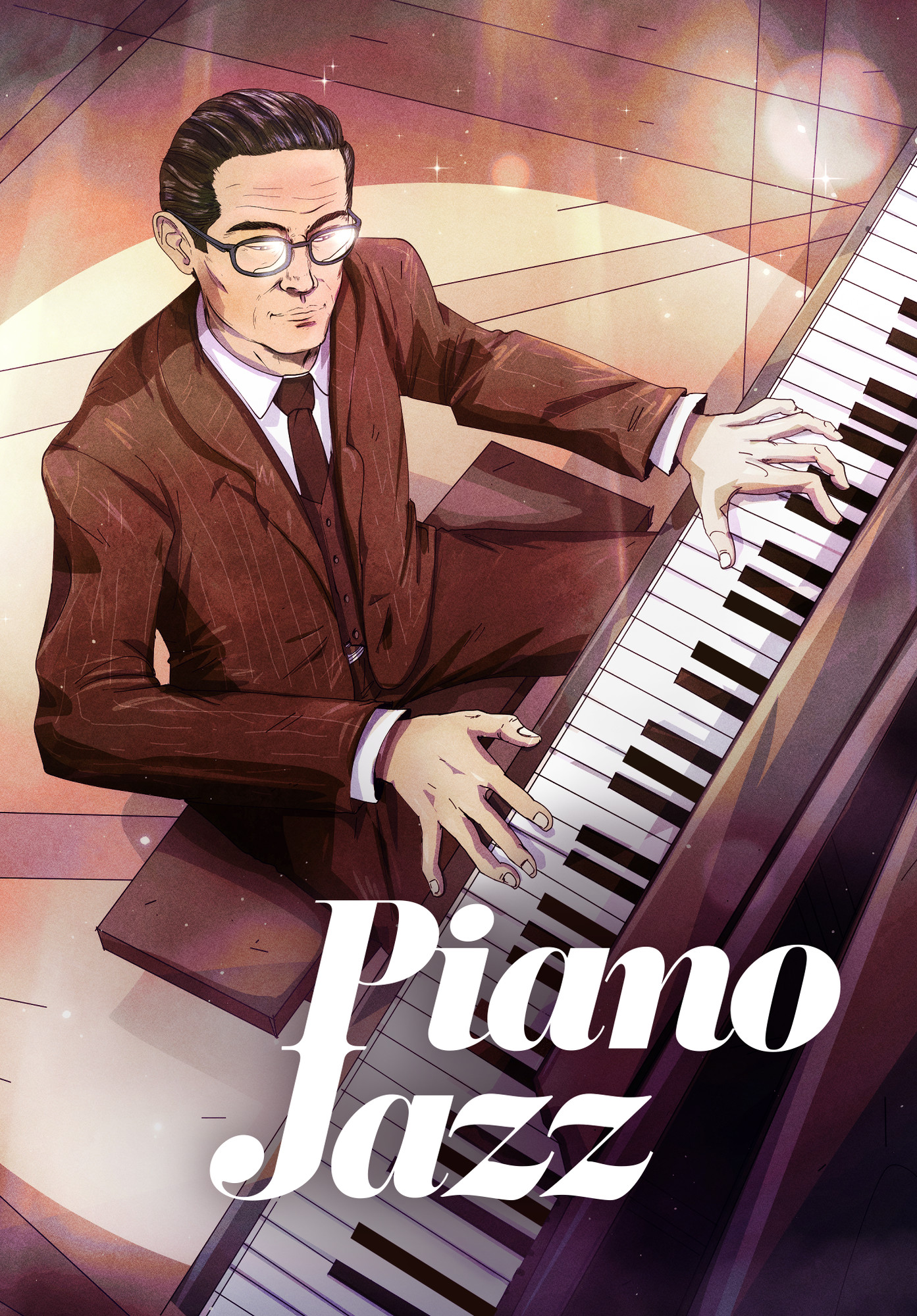 Mellow piano jazz top
